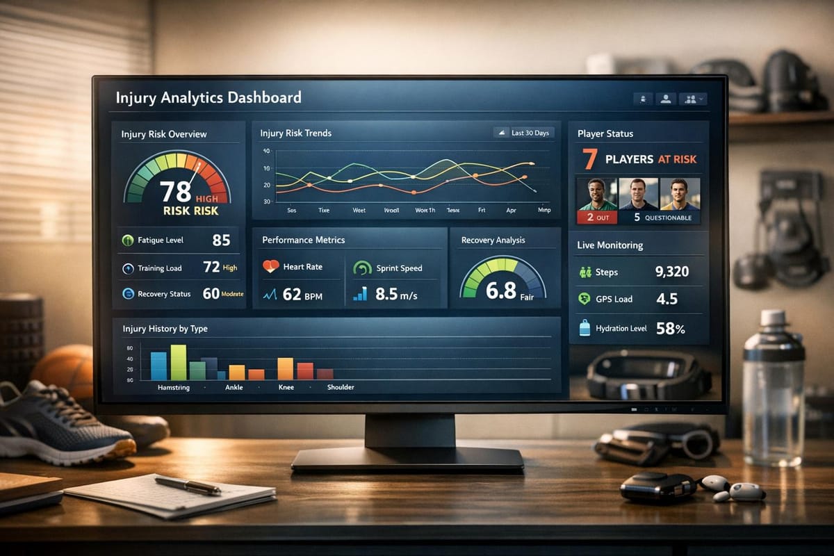 Top 7 Injury Analytics Dashboards for Teams