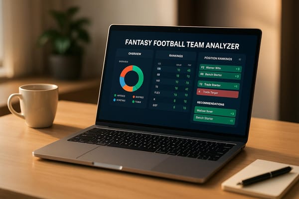 Fantasy Football Team Analyzer